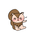 いつも一生懸命なしっぽりす（個別スタンプ：33）