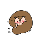 いつも一生懸命なしっぽりす（個別スタンプ：34）