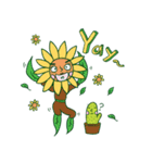 Cactus and Flower（個別スタンプ：37）