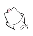 White cat's daily-2（個別スタンプ：4）