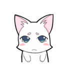 White cat's daily-2（個別スタンプ：9）