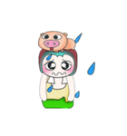 ..Mr. Kosuke and pig..（個別スタンプ：12）