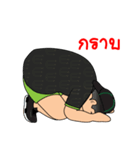 eco chubby boy（個別スタンプ：21）