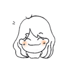 The chubby cheeks（個別スタンプ：1）