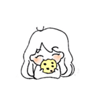 The chubby cheeks（個別スタンプ：9）