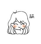 The chubby cheeks（個別スタンプ：16）