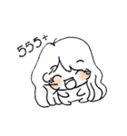 The chubby cheeks（個別スタンプ：17）