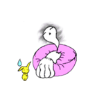 The chubby cheeks（個別スタンプ：39）