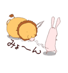 イケメンうさぎのペットはライオン（個別スタンプ：6）