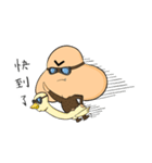 Hair boy ＆ his Duck（個別スタンプ：9）