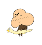 Hair boy ＆ his Duck（個別スタンプ：11）