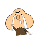 Hair boy ＆ his Duck（個別スタンプ：14）