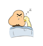Hair boy ＆ his Duck（個別スタンプ：18）