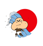 Hair boy ＆ his Duck（個別スタンプ：21）