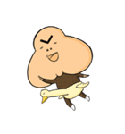 Hair boy ＆ his Duck（個別スタンプ：35）