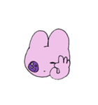 きらきらした眼のうさぎ（個別スタンプ：1）