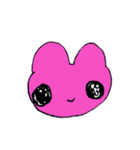 きらきらした眼のうさぎ（個別スタンプ：3）