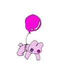 きらきらした眼のうさぎ（個別スタンプ：18）