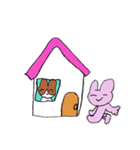 きらきらした眼のうさぎ（個別スタンプ：21）