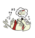 Adant and her dog 3（個別スタンプ：10）