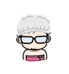 Khun Glasses man（個別スタンプ：2）