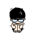 Khun Glasses man（個別スタンプ：5）