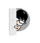 Khun Glasses man（個別スタンプ：6）