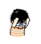 Khun Glasses man（個別スタンプ：9）