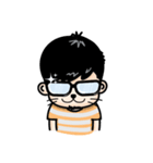 Khun Glasses man（個別スタンプ：10）