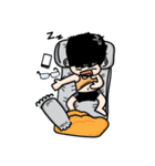 Khun Glasses man（個別スタンプ：11）