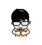 Khun Glasses man（個別スタンプ：16）