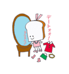 食パンくんと食パンちゃん（個別スタンプ：4）