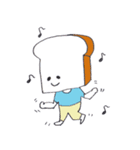 食パンくんと食パンちゃん（個別スタンプ：16）