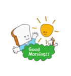 食パンくんと食パンちゃん（個別スタンプ：30）