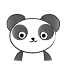 round round panda（個別スタンプ：1）
