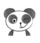 round round panda（個別スタンプ：36）
