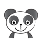 round round panda（個別スタンプ：40）