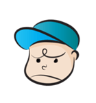 blue cap boy（個別スタンプ：7）