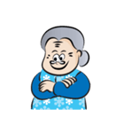 old woman cute cute（個別スタンプ：22）