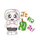 Hello！ My name is Haka..^_^（個別スタンプ：1）