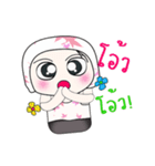 Hello！ My name is Haka..^_^（個別スタンプ：4）