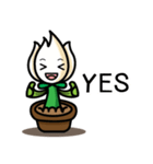 White Flower（個別スタンプ：4）