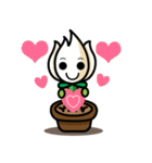 White Flower（個別スタンプ：8）