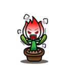 White Flower（個別スタンプ：12）