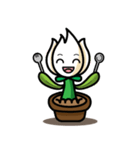 White Flower（個別スタンプ：15）