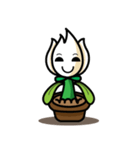 White Flower（個別スタンプ：21）