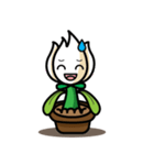 White Flower（個別スタンプ：26）