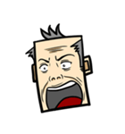Stubborn old man（個別スタンプ：3）
