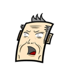 Stubborn old man（個別スタンプ：7）
