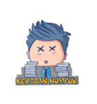 Chibi Employee（個別スタンプ：2）
